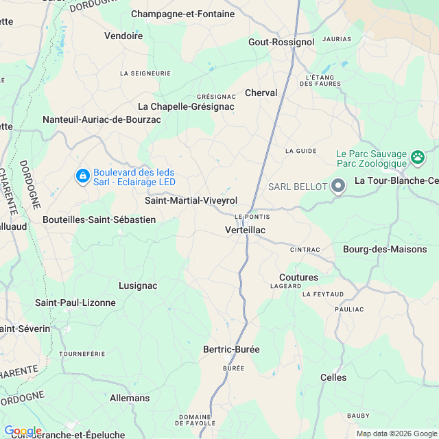 Approximate location