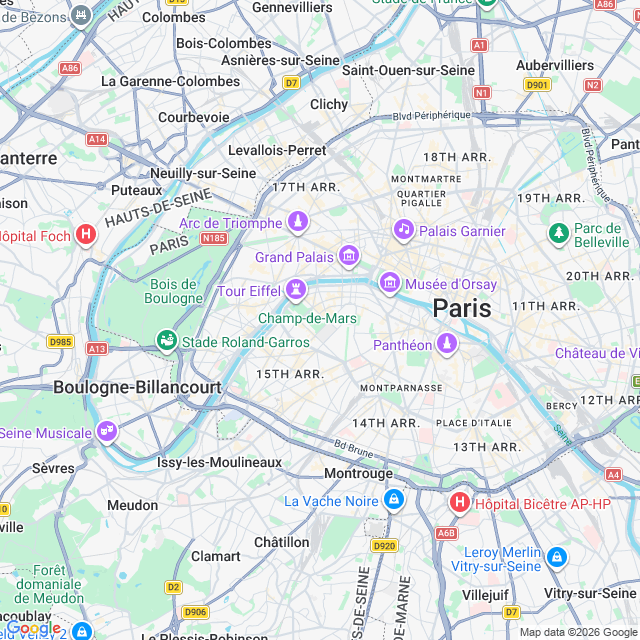 Approximate location