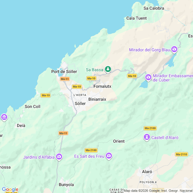 Approximate location