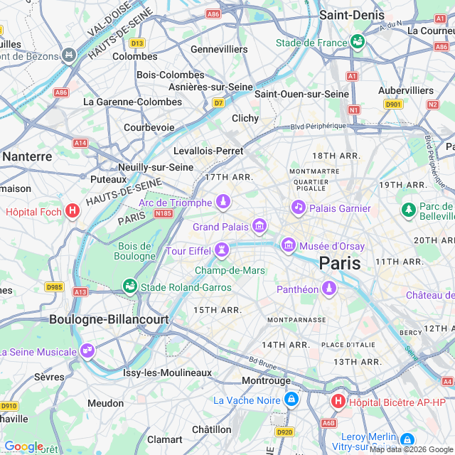 Approximate location