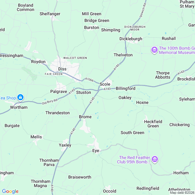 Approximate location
