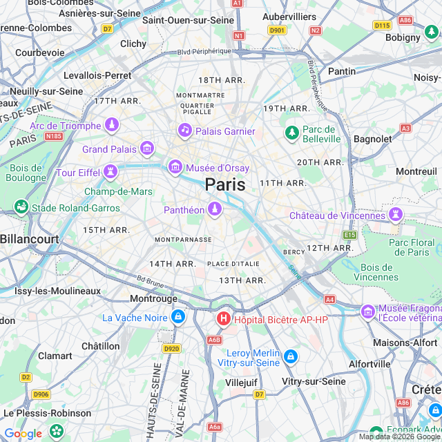 Approximate location