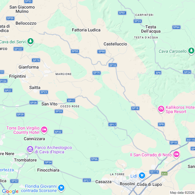 Approximate location