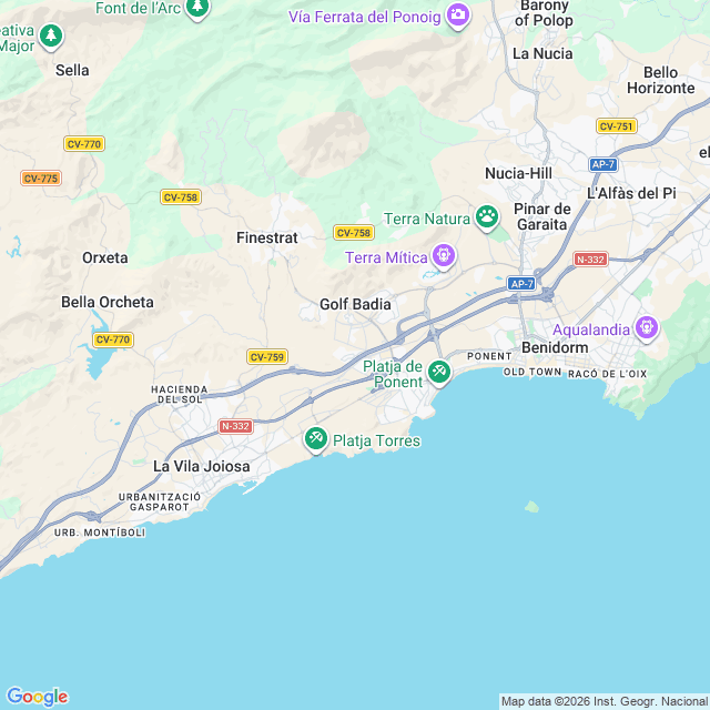 Approximate location