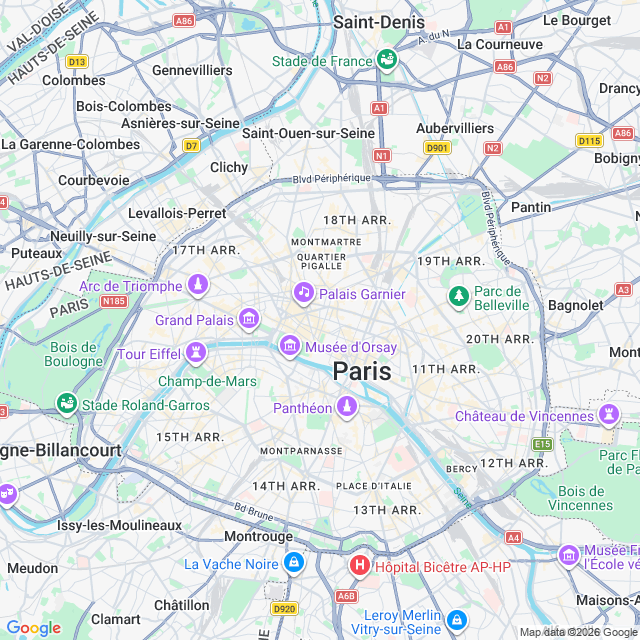 Approximate location