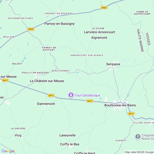 Approximate location