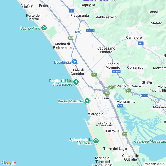 Approximate location