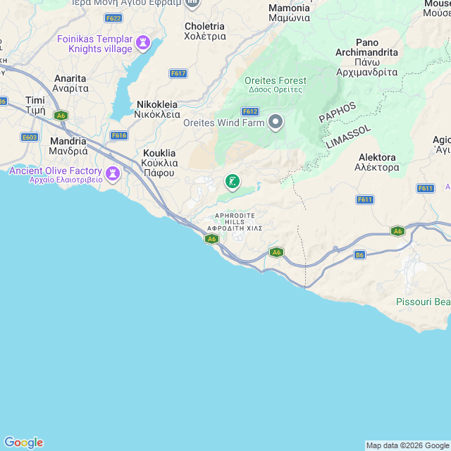 Approximate location