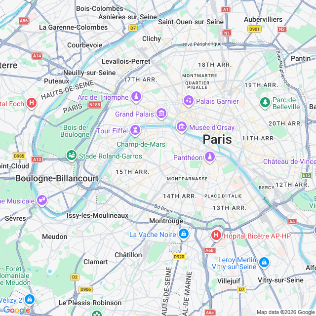 Approximate location