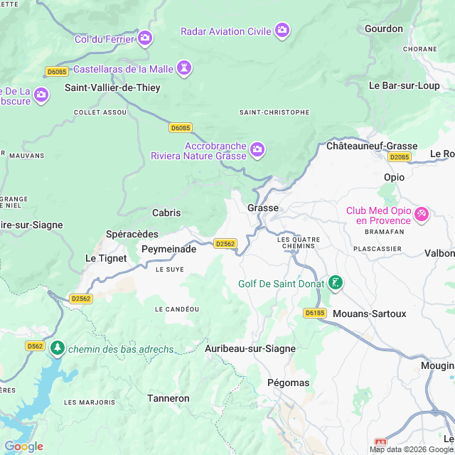 Approximate location