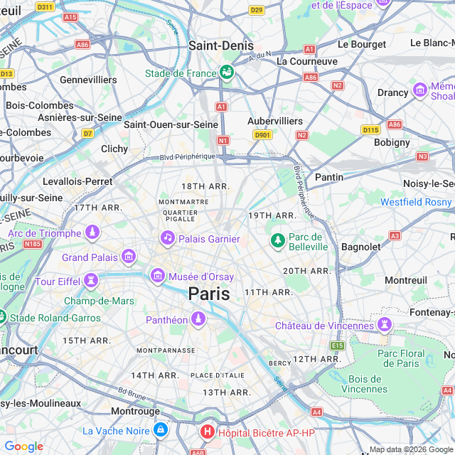 Approximate location