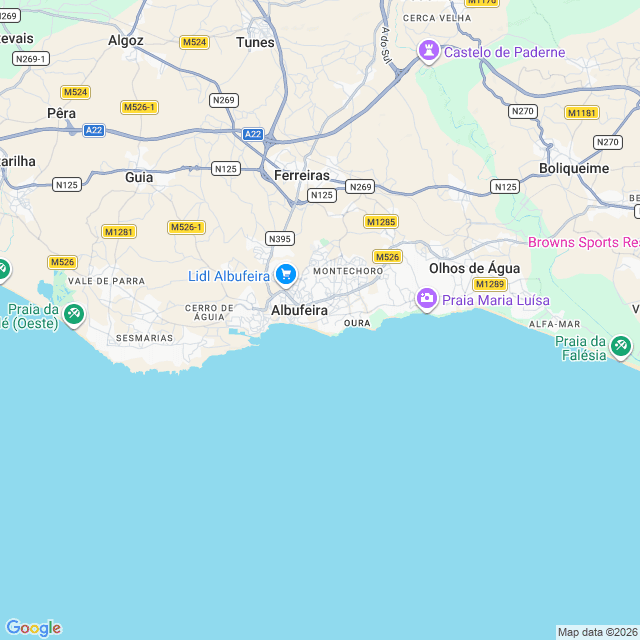 Approximate location
