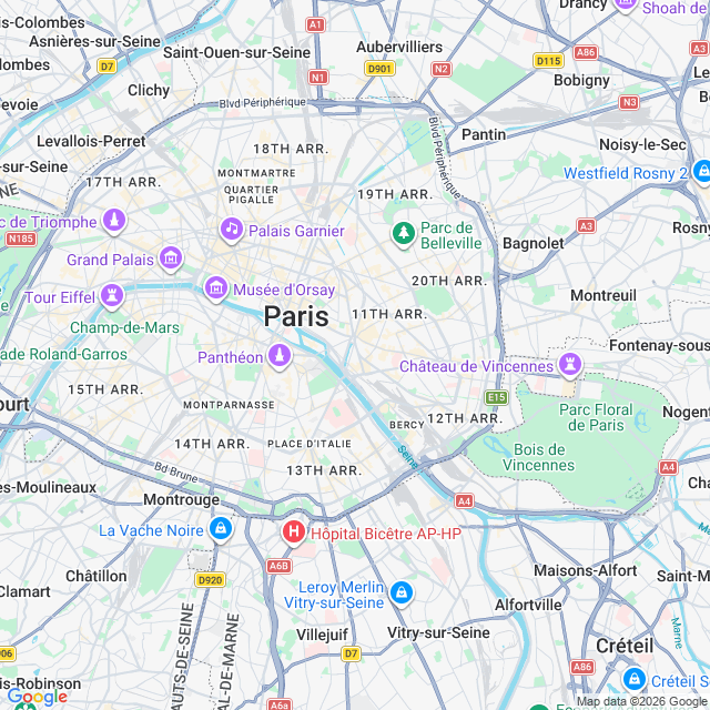 Approximate location