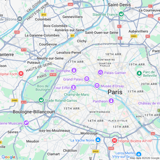 Approximate location