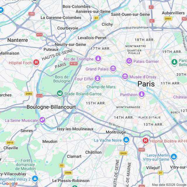 Approximate location