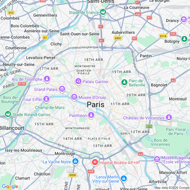 Approximate location