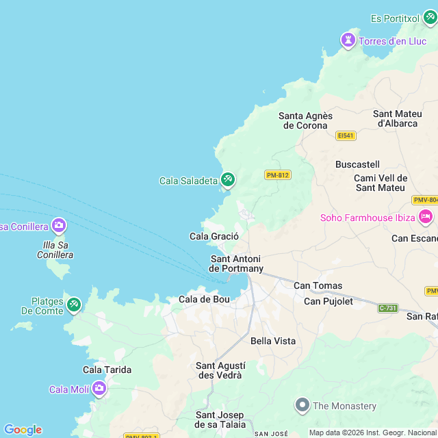 Approximate location