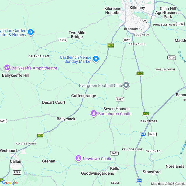 Approximate location