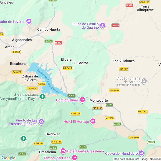 Approximate location