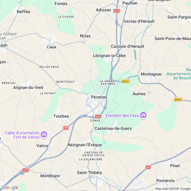 Approximate location