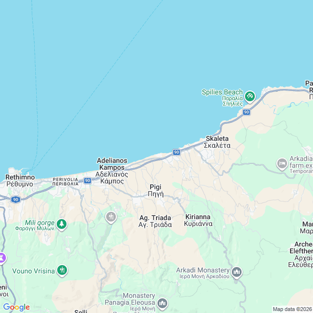 Approximate location