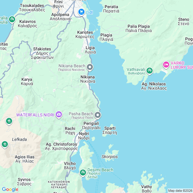 Approximate location