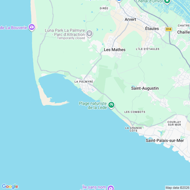 Approximate location