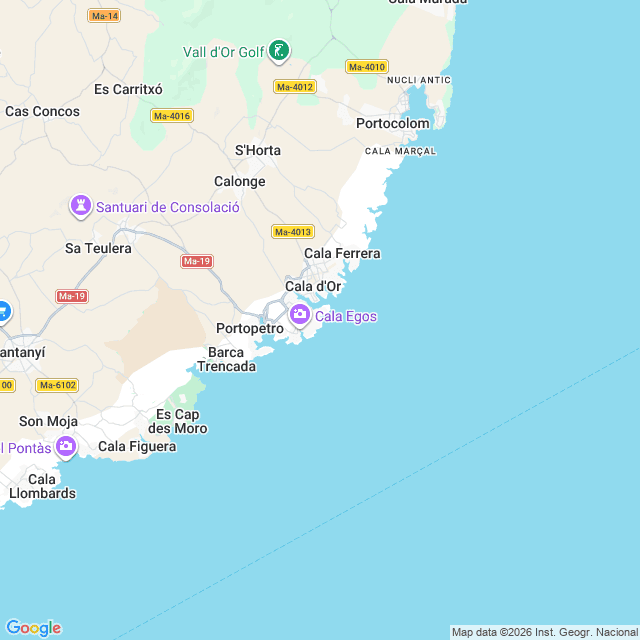 Approximate location
