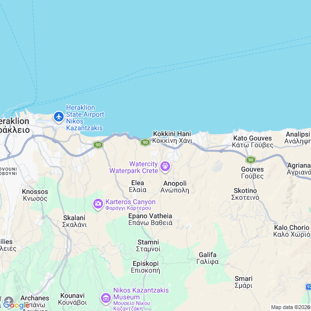 Approximate location