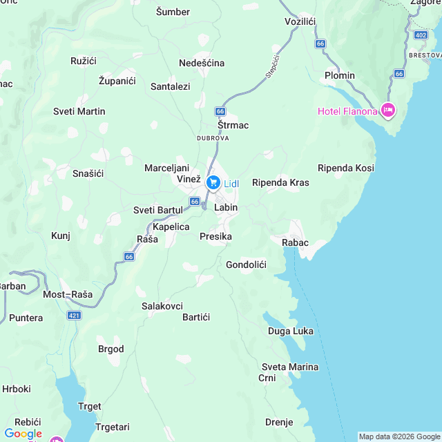 Approximate location
