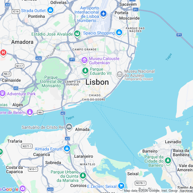 Approximate location