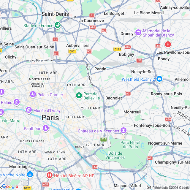 Approximate location