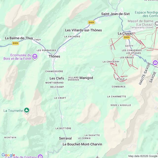 Approximate location