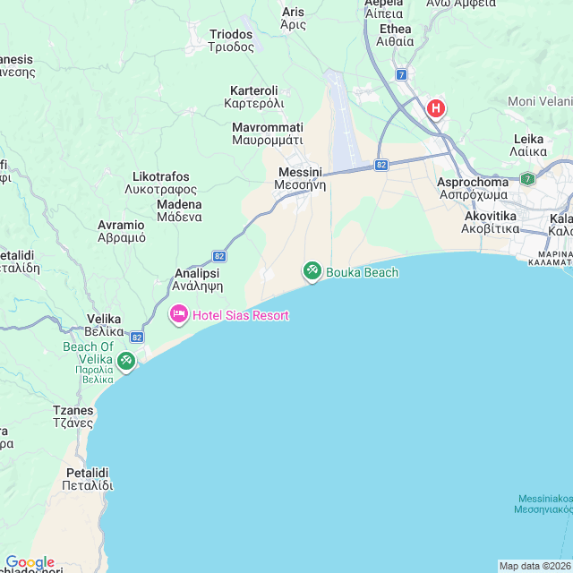 Approximate location