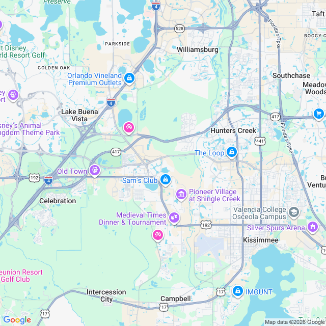 Approximate location