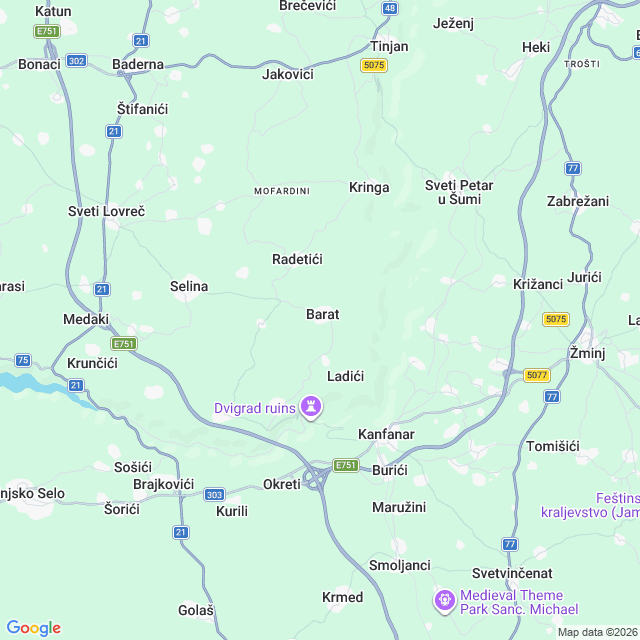 Approximate location
