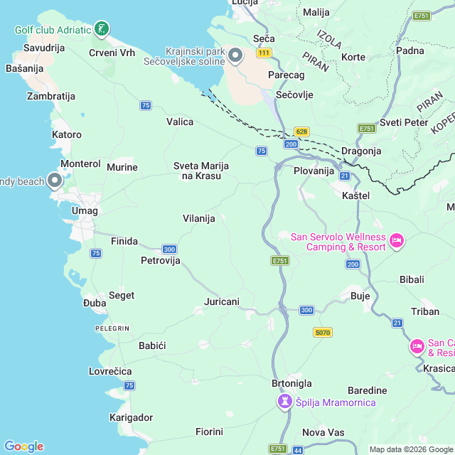 Approximate location