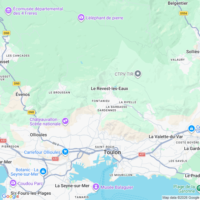 Approximate location