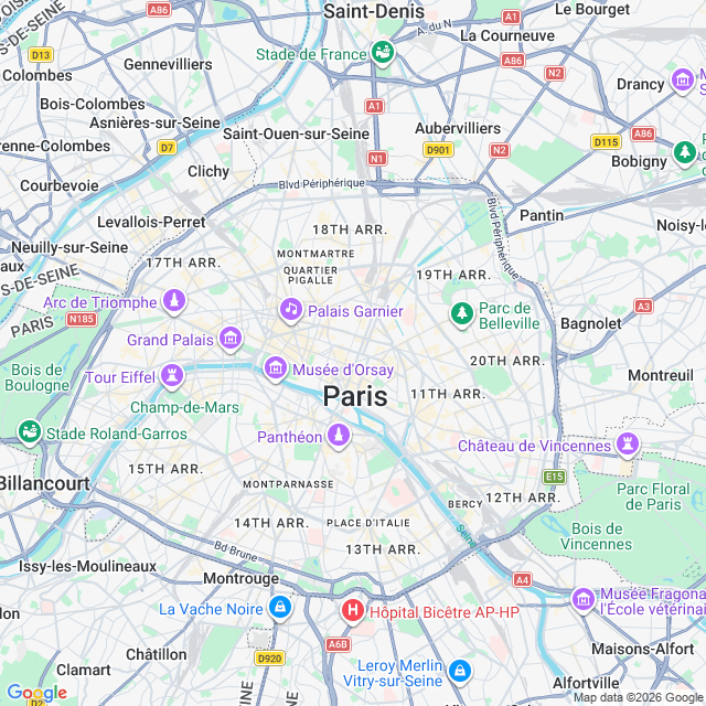 Approximate location