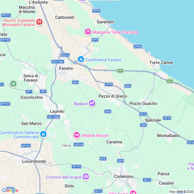 Approximate location
