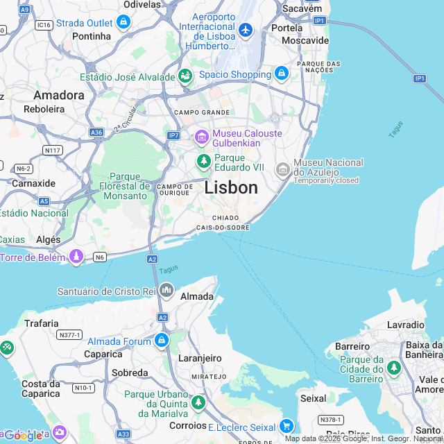 Approximate location