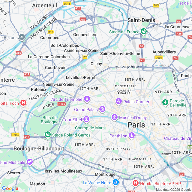 Approximate location