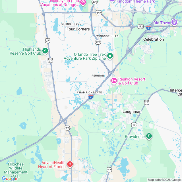 Approximate location