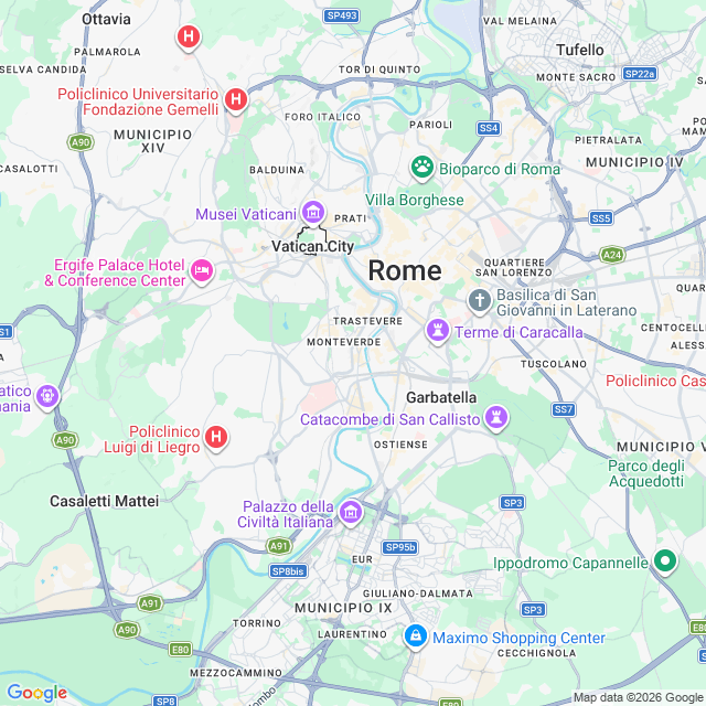 Approximate location