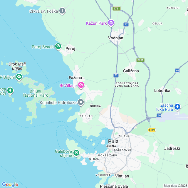 Approximate location
