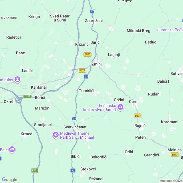 Approximate location