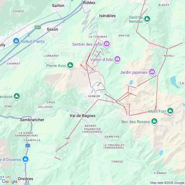 Approximate location
