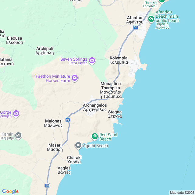 Approximate location