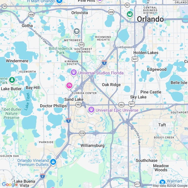 Approximate location