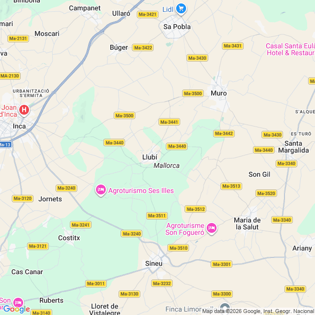 Approximate location